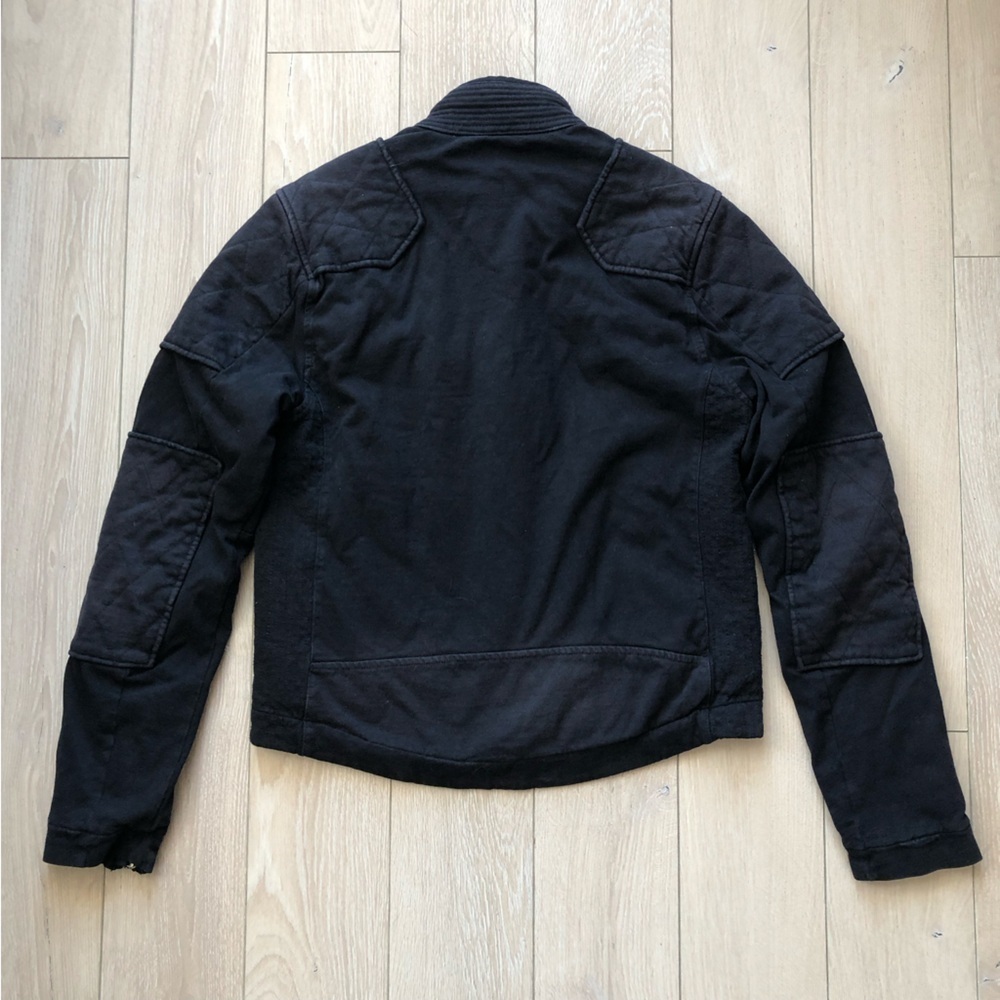 Polo Ralph Lauren Quilt Patch Moto Jacket in Black Women’s Size M - Picture 14 of 14
